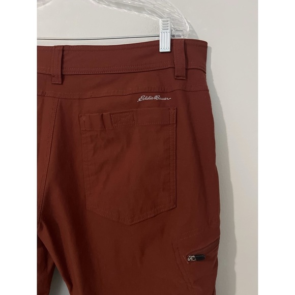 Eddie Bauer First Ascent Pants Men’s 35x31 Red Guide Pro Hiking Performance - Picture 10 of 14